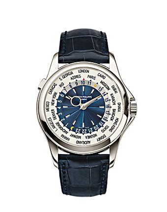 Patek Philippe 5130P world time ore del mondo Jerusalem edition